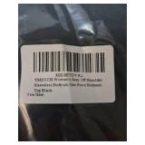 XL YMDUCH Womenfts Off Shoulder Bodysuit