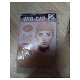 Natural Beige Wig cap with wig