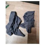 EXQ Home Toddler Pillowcases Zippered 13x18 Travel Pillow Case Set of 2, Small Pillow Case Fits Baby Pillow Sized 12x16, 13x18, Kids Pillowcases 2 Pack Machine Washable (Dark Grey)