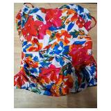 Large Eomenie Womenfts Swimsuit Tankini Tummy Control Bathing Suits Two Piece Full Coverage Slim Swim Suits with High Waisted Bottom