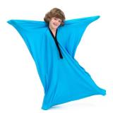 SANHO Sensory Sock Body Sock,Small,3-5 Years, 40\ H x 27\in W,Good for Height:30\in-41\in,Perfect for Children with Sensory Processing Disorder,Updated Version,Bright Bluein
