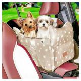 Tan dog or cat carrying bag for outdoors