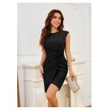 Large - Grace Karin Black Cocktail Dress