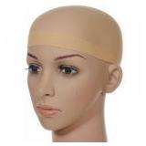 Natural Beige Wig cap with wig