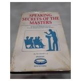 Speaking Secrets of the Masters - 1995 First Edition
