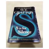 S is for Silence by Sue Grafton - First Edition Paperback