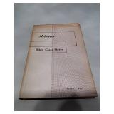 Hebrews Bible Class Notes by Peter J. Pell