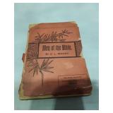 1896 Men of the Bible by D.L. Moody - Colportage Library Edition, Needs TLC!