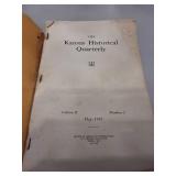1933 Kansas Historical Quarterly Journal Vol II No 2