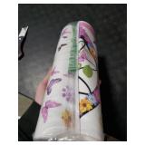 DEKOSH Girl Wall Decals for Kids Room | Wall Art Stickers with Butterflies and Flowers for Girls Bedroom Decor | Peel and Stick Girls Room Decorations for Nursery or Playroom