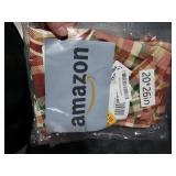 Lanpn Christmas Standard Pillowcase 20x26 Set of 2, Red Joy Christmas Decorative Lumbar Pillow Cases 20 x 26 Long Rectangle Standard Shams Throw Bed Pillow Covers Xmas Cushion Cover 2 Pack