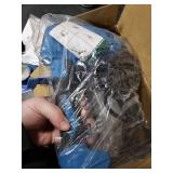 WIBENTL HVLP Paint Sprayer, Electric Spray Paint Gun, 3 Modes & 4 Barss Nozzles, with Cleaning & Blowing Joints, Variable Flow Control, for Doors, Fences, Furniture, Wall, Cabinet, Garden Chairs, etc.