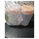 Jucoan 2 Pack 1 Gallon Plastic Pitcher with 3 Ways Lid, Large Gallon Water Ice Tea Pitcher with Handle Measurement for Party Outdoor, Freezer/Dishwasher Safe, BPA Free