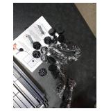 20 Panels Small Animals Playpen, 48 x 24 x 16 Transparent Pet Playpen with Waterproof Mat,Portable Plastic Enclosure Cage for Chicken/Guinea Pigs/Bunny/Ferrets/Hamsters/Hedgehogs Indoors Outdoor