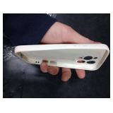 NITITOP Compatible with iPhone 15 Pro Case Cute Aesthetic Checkerboard Checkered Pattern for Women Girl Trendy Slim Fit TPU Silicone Shockproof Full Camera Protection Cover - White