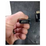 4K DisplayPort to HDMI Adapter 2-Pack,24K Gold Plated Uni-Directional Display Port DP to HDMI Passive Adapter Compatible for HP, HDTV, AMD, NVIDIA,Dell, GPU,Projector, PC,Desktop