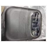 Ranjova Collapsible Foot Spa Electric Rotary Massage, Foot Bath with Heat, Bubble,Temp Control, and 24 Motorized Shiatsu Massage Balls, Pedicure Foot Spa Tub for Stress Relief (Black)