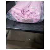 BRILLMAX 8 Pack Pink Tablecloths for 6 Foot Rectangle Tables 60 x 102 Inch - 6ft Rectangular Bulk Linen Polyester Fabric Washable Cloth Cover for Wedding Reception Banquet Birthday Party