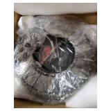 BUXVRCS Crystal Ceiling Light Fixture - Semi Flush Mount Ceiling Light Modern Chandelier Hallway Light Fixtures Ceiling Flush Mount Light Fixtures for Kitchen Bedroom Bathroom Entryway (Black)