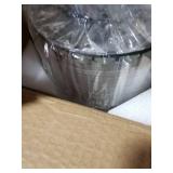 BUXVRCS Crystal Ceiling Light Fixture - Semi Flush Mount Ceiling Light Modern Chandelier Hallway Light Fixtures Ceiling Flush Mount Light Fixtures for Kitchen Bedroom Bathroom Entryway (Black)