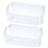 240324502 Refrigerator Door Bin Shelf 2 Pack, Compatible with frigidaire kenmore electrolux, PS429767,AP2549806,LFSS2312TF0,LFSS2312TE0, LFSS2312TP0, DFHS2313MFKA,Figure 5 6 is Fit Model