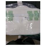 DONAMA Cervical Pillow for Sleeping, Contour Memory Foam Pillow for Neck and Shoulder Support, Ergonomic Neck Pillow for Side Back Stomach Sleepers, Bed Pillows with Cooling Pillowcase