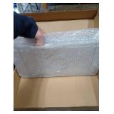 BRIUNN 2 Tiers Acrylic Kids Shoe Rack,Shoe Organizer Storage for Shoe and Boot,Clear Shoes Shelf for Closet,Shoe Organizer for Entryway,for Hallway,Small Spaces,Garage,Closet