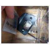 Kwikset Casey Entry Door Handle with Lock and Key, Secure Keyed Reversible Lever Exterior, For Front Entrance and Bedrooms, Matte Black , Pick Resistant Smartkey Rekey Security and Microban