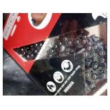 KAKEI Husqvarna Chainsaw Chain 18 Inch .325 Pitch .050 Gauge 72 Drive Links Fits Husqvarna 440, Echo CS-400, Jonsered - 591094872, 20lpx072g, H72 (3 Chains) - Semi Chisel 2 NEW 1 USED