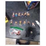 Liberty Imports Ultimate 32-Piece Wrestling Miniature Toys for Kids Pretend Play, Wrestler Figures with 2 Rings & Realistic Accessories for Boys and Girls, Great for Cake Toppers, Parties