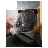 XLTTYWL Echo Spot Stand, ABS Alexa Echos Spots Accessories with Cable Management, Premium Space-Saving Stand Hanger Wall Mount for Amazon Echo Spot 2024 (Black)