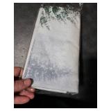 Wnoesat Winter Pillow Covers 18x18 Set of 2 Christmas Pine Tree Decorative Outdoor Throw Pillow Cases Rustic Natural Forest Snowflake Farmhouse Holiday Cushion Case for Home Couch Sofa