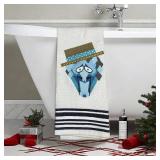 Miser Brothers Christmas Towel 13.8 * 29.5in,Snow Miser Ornament,Ultra Soft and Highly Absorbent 600GSM Towels,Microfiber Thick Soft Towel for Bathroom, Gym, Shower, Hotel, and Spa (Snow Miser)