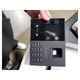 KUIIYER 4 in 1 Employee Time Clocks for Small Business (Face + Fingerprint + Palm Print + PIN) Employee Clock in & Out Machine Biometric Attendance Punch Clock