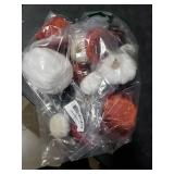 18 PCS Velvet Pumpkins for Fall Table Decor, Artificial Pumpkins, Faux Fake Pumpkin Home Decorations for Autumn Harvest, Thanksgiving, Wedding, Halloween, Table Centerpieces (Multi-Color Velvet)