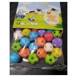 SCIONE 36 PCS Mini Fidget Spinners Soccer Ball Toys for Kids, Soccer Party Favors Goodie Bag Stuffers, Rotatable Soccer Finger Stress Balls for Classroom Prizes