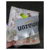 Mama Koala 3.0 Cloth Diapers for Babies with AWJ Lining, 6 Pack with 6 Natural Cloth Diaper Inserts - Reusable and Washable Pocket Diapers (Animals in The Forest)