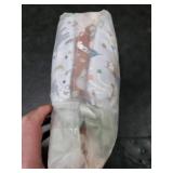 Mama Koala 3.0 Cloth Diapers for Babies with AWJ Lining, 6 Pack with 6 Natural Cloth Diaper Inserts - Reusable and Washable Pocket Diapers (Animals in The Forest)