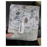 Mama Koala 3.0 Cloth Diapers for Babies with AWJ Lining, 6 Pack with 6 Natural Cloth Diaper Inserts - Reusable and Washable Pocket Diapers (Animals in The Forest)