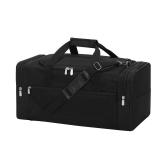 LONALIA Gym Bag Sport Duffle Bag for Men - 21 in Weekender Travel Bag with Trolley Sleeve (Black)