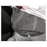 LONALIA Gym Bag Sport Duffle Bag for Men - 21 in Weekender Travel Bag with Trolley Sleeve (Black)