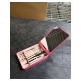 JPNK Blackhead Remover Tool Comedones Extractor Acne Removal kit & Eyebrow Trimmer Kit, 8PCS in One with 5X Magnifying Mirror