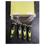 Putty Knife, 4Pcs Spackle Knife Set (2, 3, 4, 5 in), Stainless Steel Paint Scraper, Taping Knife Tool for Repairing Drywall, Removing Wallpaper, Applying Putty, Plaster, Cement, Adhesive