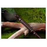 Handicraftviet - Hand Carved Wooden Magic Wand, Wizard Wands for Wizards/Collectible Cosplay/Magical Gift for Halloween, Christmas and Birthday Party 15 inch (S2)