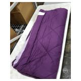 Seward Park Full Queen Size Light Purple Comforter Plum Lavender Reversible Lightweight Girls Bedding Cooling Bedspread All Season Fall Blanket