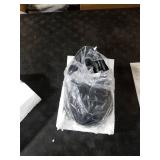 READAEER Resin Skull, Human Head Model for Home Decoration, Halloween Statue, Skull Model for Bookshelf and Desktop (Black)