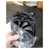 Thermalright TL-C12C X3 CPU Fan, 120mm 4pin PWM Silent Computer Case Cooler Fan,with S-FDB Bearing Included, up to 1550RPM PC Cooling 3pk