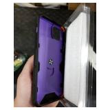 Caka iPhone 14 Plus Case with Stand Ring Magnetic Camera Cover Protection - Purple