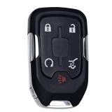 SUPALAND Key Fob Replacement Fits for GMC Acadia 2017 2018 2019 2020 2021 Push Start 5 Button Smart Proximity Keyless Entry Remote Start Control 13508275 HYQ1EA Self-Programmable