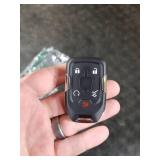 SUPALAND Key Fob Replacement Fits for GMC Acadia 2017 2018 2019 2020 2021 Push Start 5 Button Smart Proximity Keyless Entry Remote Start Control 13508275 HYQ1EA Self-Programmable